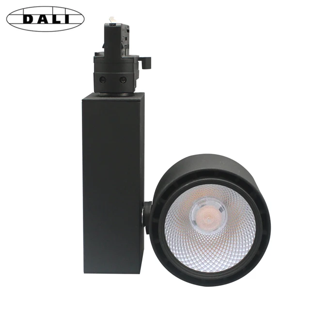 Dimmable DALI Dimming 20W 30W 40W LED Track Light Spotlight For Hotel Supermarket