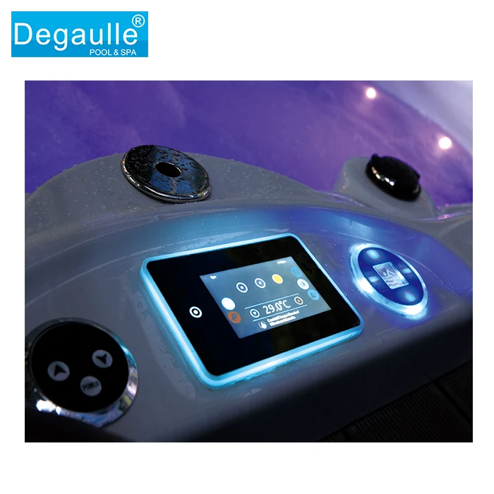 Degaulle 5.8 Meters Exercise Endless Swimming Pool children swimming pool  With Wave Pool Machine