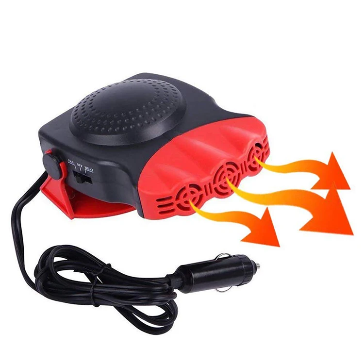 
30 Seconds Portable Car Quickly Defroster Windshield Auto Ceramic Heating Cooling Fan 