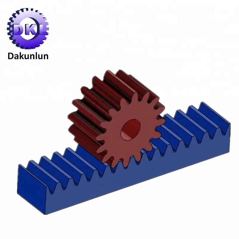 OEM высокоточная обработка с ЧПУ стойка и шестерня из нержавеющей стали