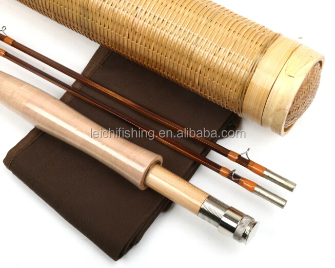 Wholesale 100% hand made chinese bamboo fly fishing rod