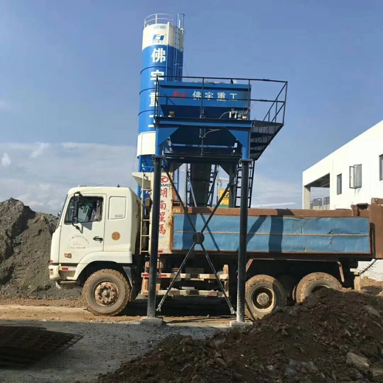 25 м3/ч готовая Смешанная Бетономешалка для продажи бетоносмесительная станция оснащена бетономешалкой JS500