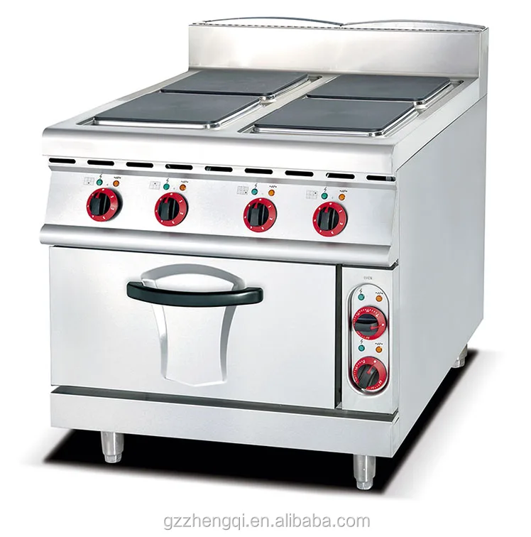 2017 Hot sell Electric range with 4 hot plate cooker& oven