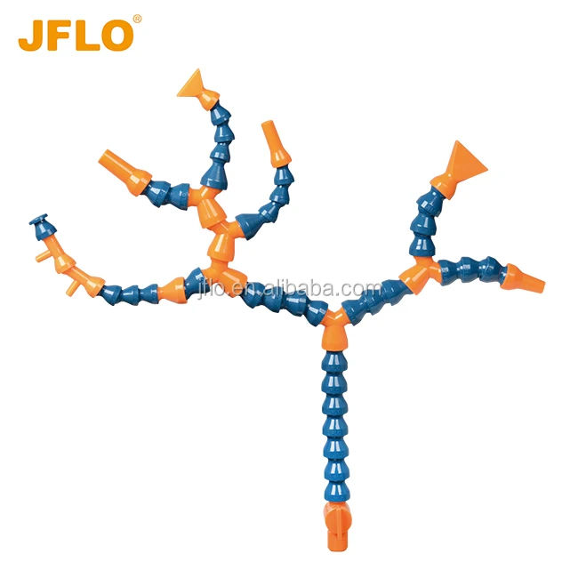 Пластиковая регулируемая охлаждающая труба серии 1/4, шланги охлаждающей жидкости для охлаждения машины JFLO