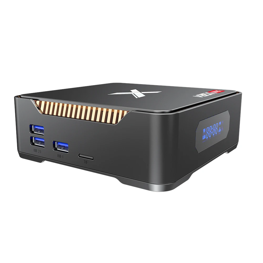 UUVISION set top box Quad core Amlogic S905X2 4G+32G With Record Function A95X Max Android TV box