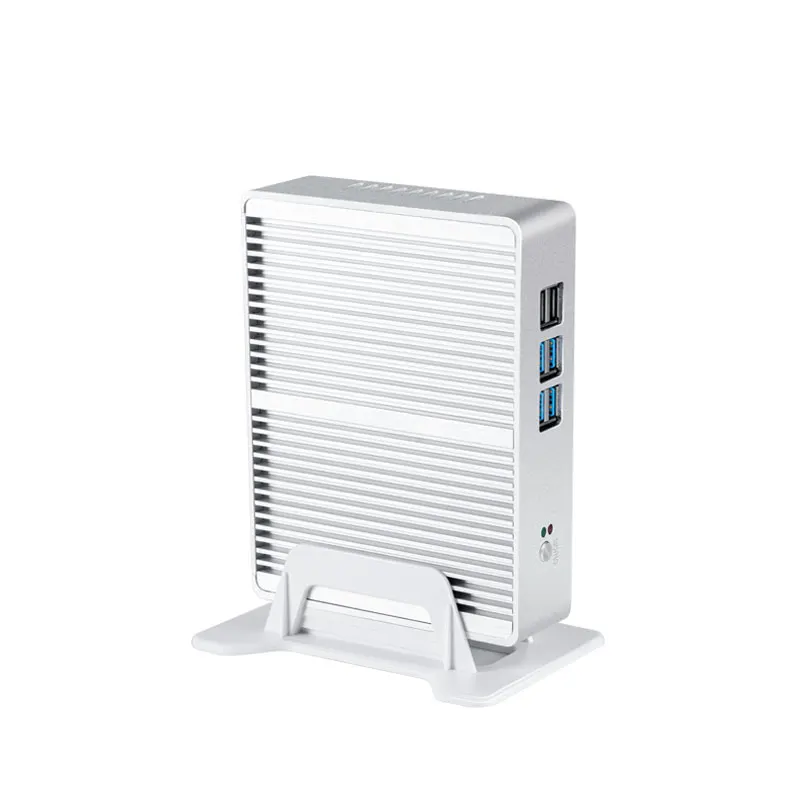 Компактная безвентиляторная мини-система Barebone, процессор intel i3, настольный компьютер