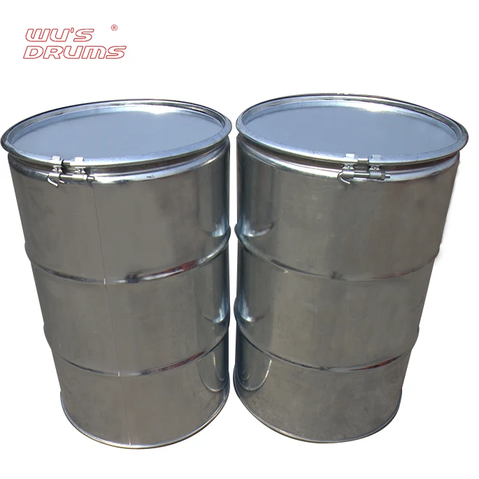Hot Selling Made In China Open Top Galvanized Iron Empty Steel Drum