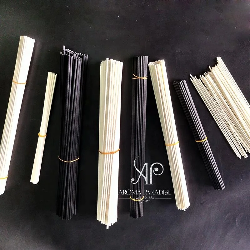 black and white fiber sticks diffuser reed sticks diffusion fragrance sticks