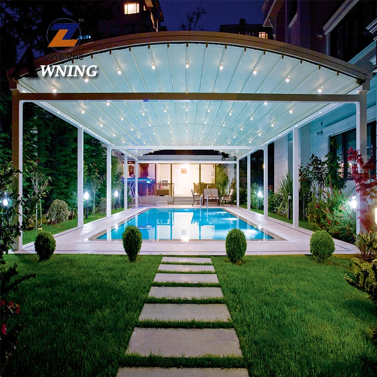 
Factory Supply door glass roof canopy engineered pergola with best price 