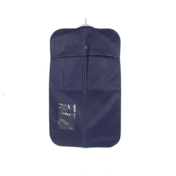 Fashionable design reusable non woven suit garment bag
