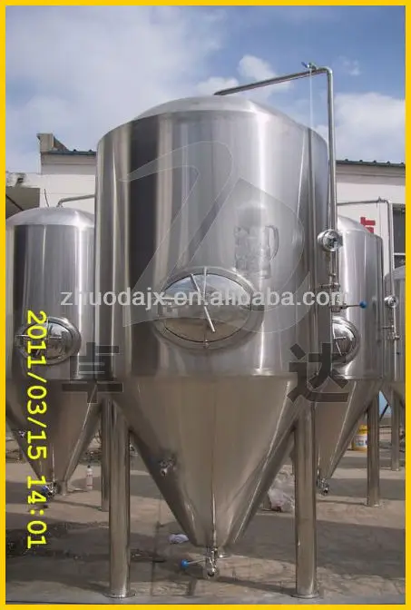 1000l zdbrewing гликоль куртки ферментер