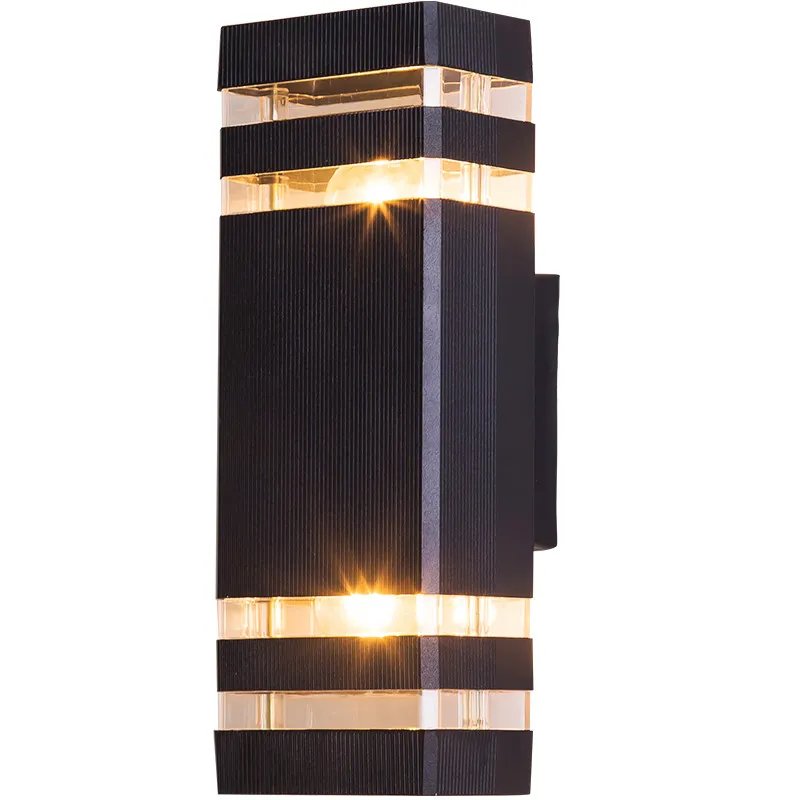 good selling  E27 led wall light outdoor aluminum tube up and down lighting fixture