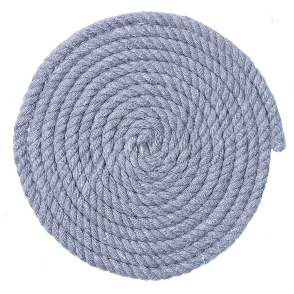 Cheap Thick Braided Colored Decorative Cotton Rope