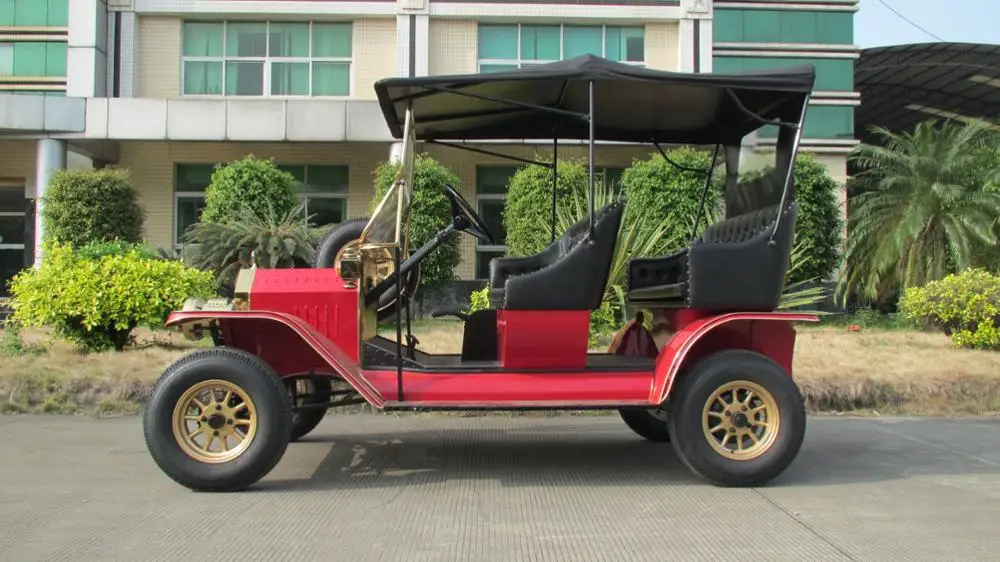 Китайская электрическая тележка для гольфа ручной работы для 5 пассажиров