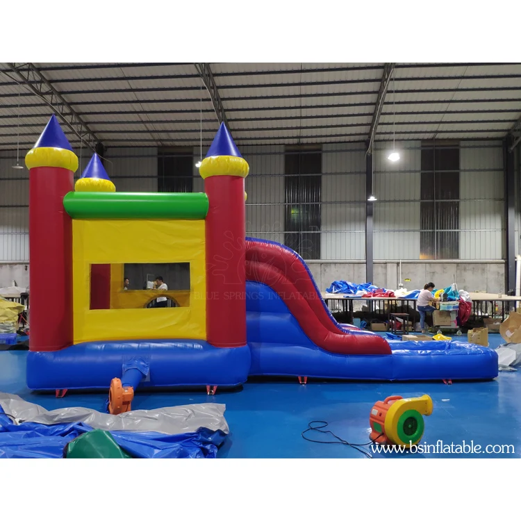 Inflatable Jumper Bouncy Castle with water slide