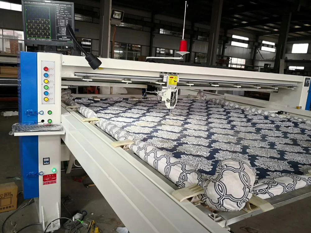 computer computerized curtain quilting sewing sew machine