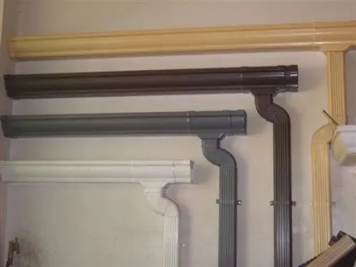 Chinese supplier aluminium downspout roll forming machine running steadily roll former