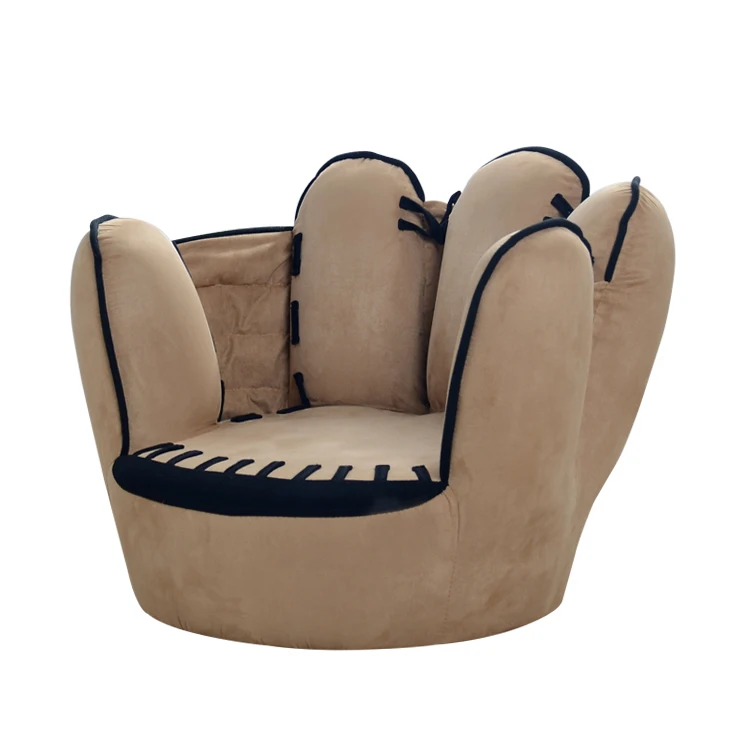 Suede Fabric Finger Sofa Chair For Kids