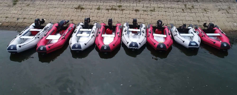 Solarmarine 5 Person PVC Inflatable Aluminum Floor Boat For scuba diving