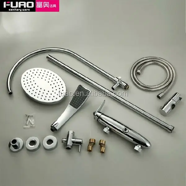 Умная панель для душа в античном стиле FUAO, Бесплатная установка