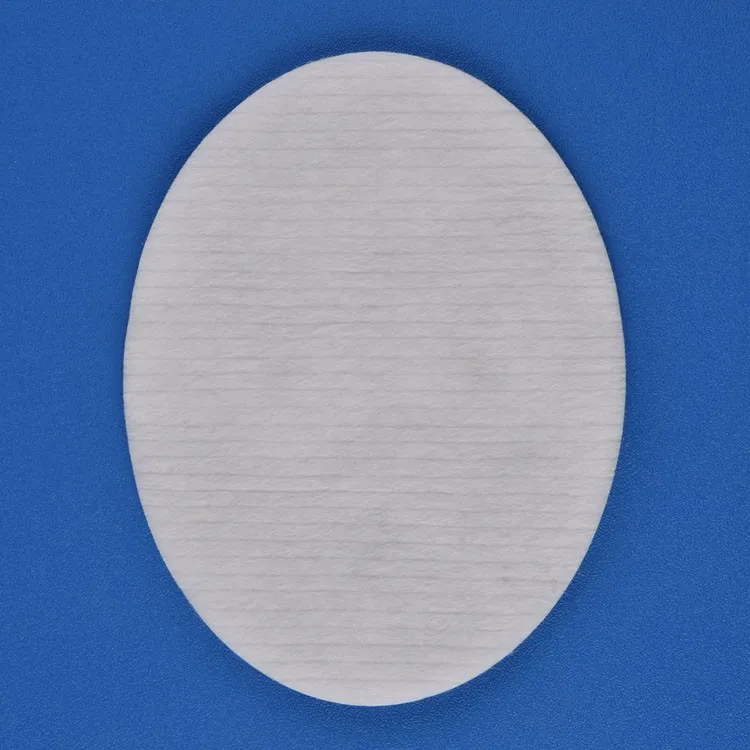 Health cotton oval 100% natural cotton pads makeup face cleansing pads soft hypoallergenic and lint free cotton pads