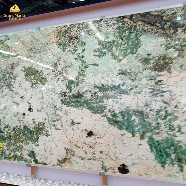 StoneMarkt chinese translucent onyx wall panels green onyx slabs for interior decoration