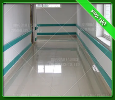 Plastic / PVC Hospital Wall Guard with continous impact bumper