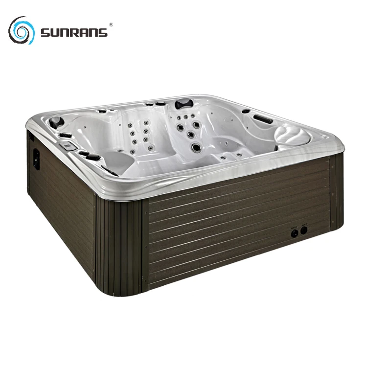 Sunrans 2021 Luxury air jet whirlpool massage outdoor spa hot tub