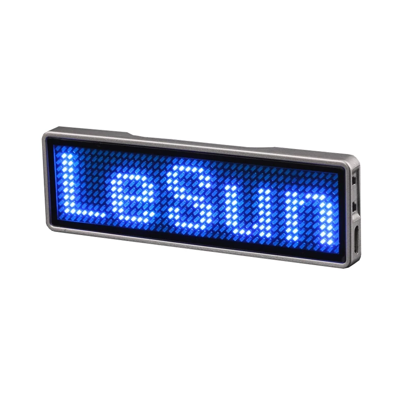 flashing led badge 56