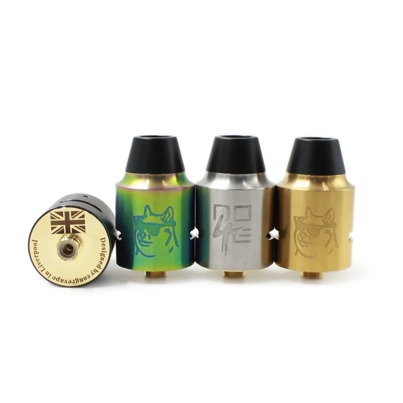 E cig supplier China 24mm/30mm atomizer doge v4 rda latest rda