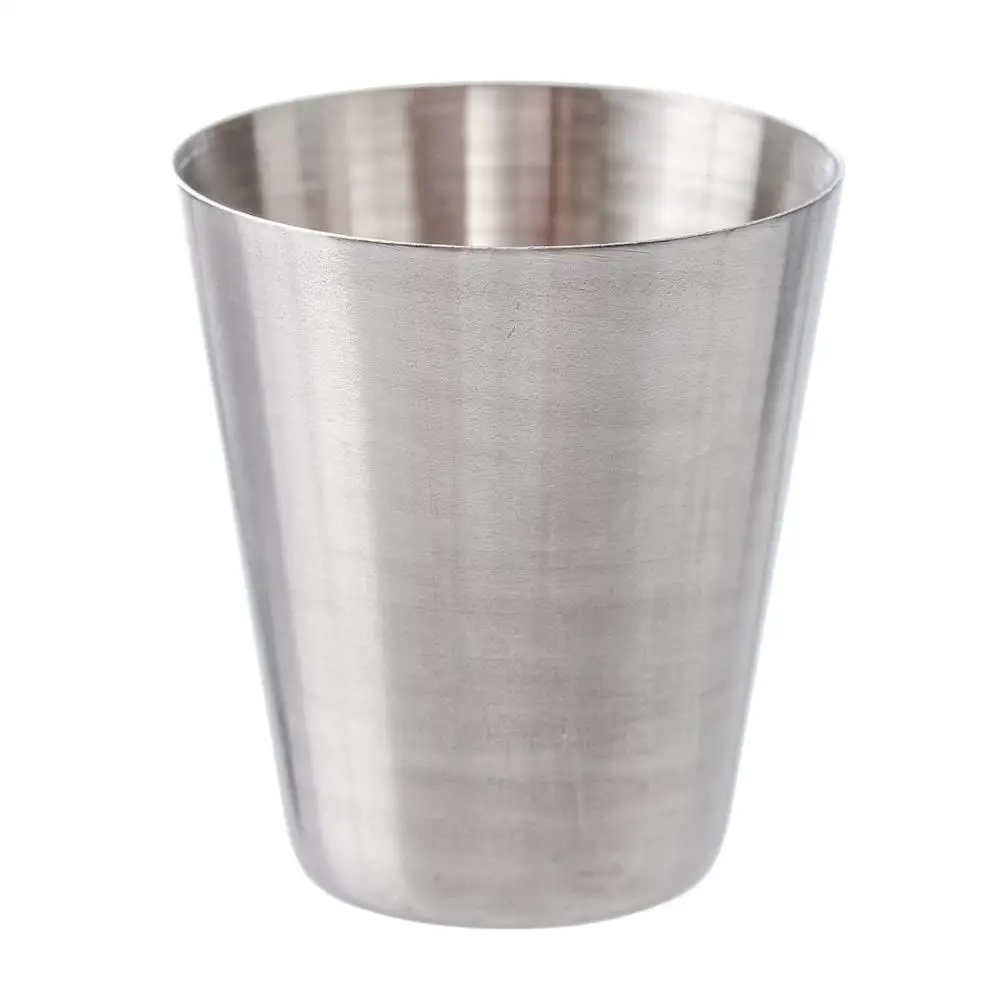 Stainless steel metal barrel shot glass from unitedplastics