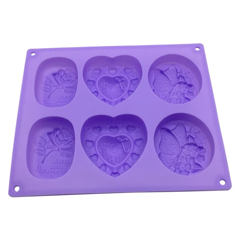 New Arrived  DIY  Homemade Silicone Soap Molds