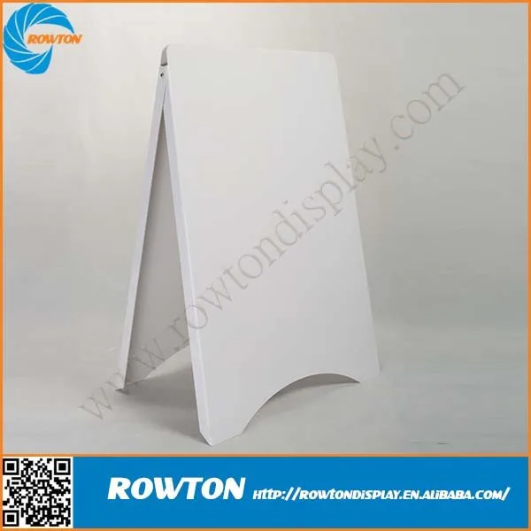 Portable outdoor plastic advertising board a frame signs