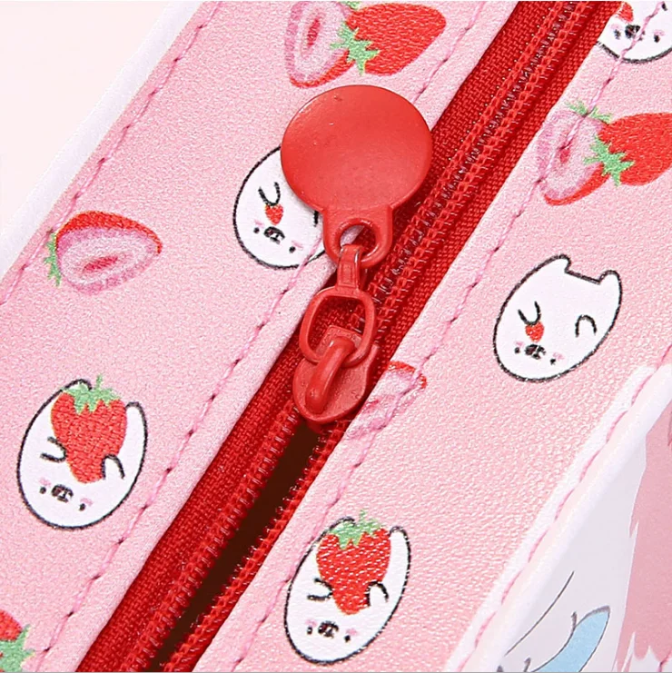 
Kawaii Leather Milk Pencil Case School Pencil Case for Girls Boys 