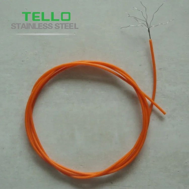 
PVC / Nylon coated stainless steel wire rope 