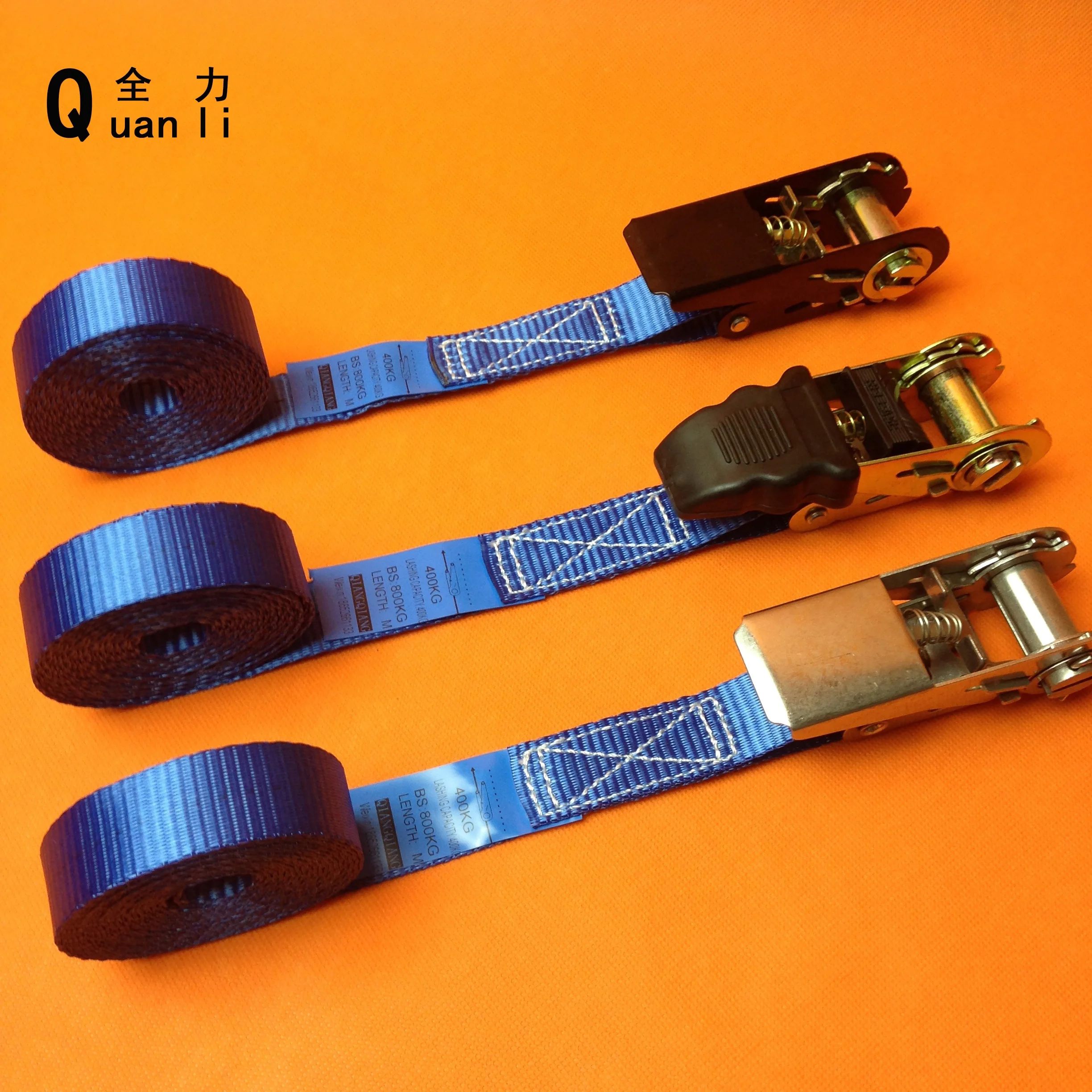 25mm 3M plastic coated ratchet  endless tie down ratchet  lashing strap tie down straps without hook
