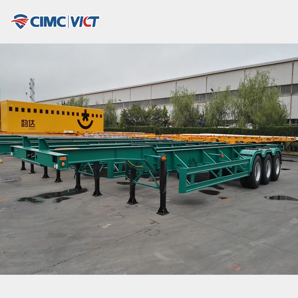 40 ft container semi trailer chassis