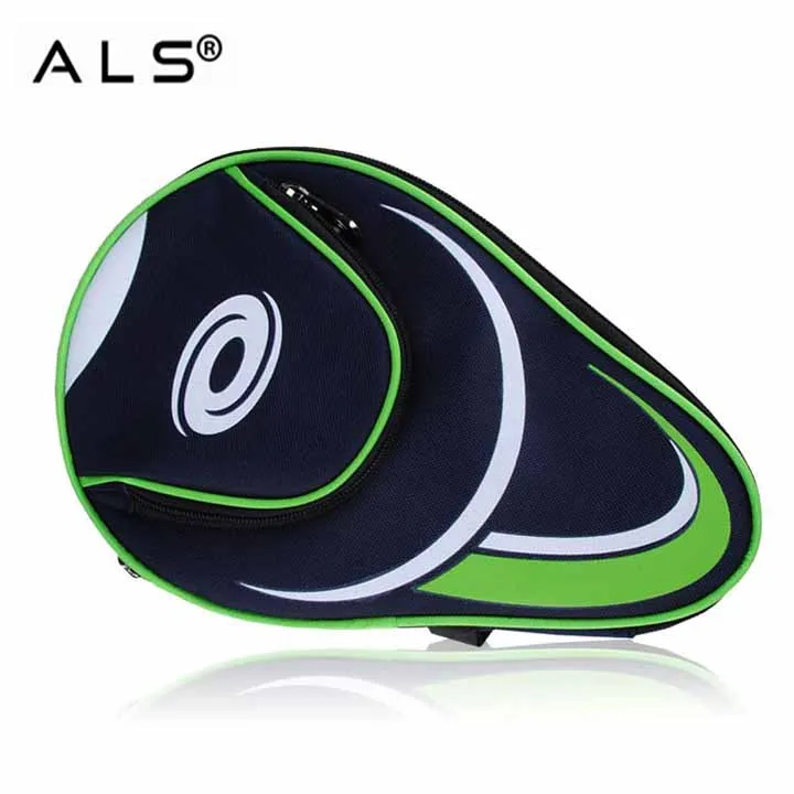 
Waterproof Polyester Table Tennis Racket Bag PingPong Paddle Bat Storage Case PingPong Racket Bag 