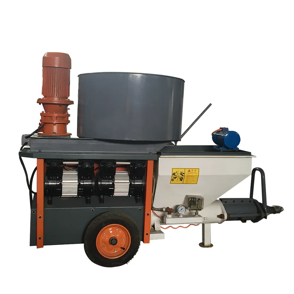 380V mortar grouting machine cement mixer plastering machine