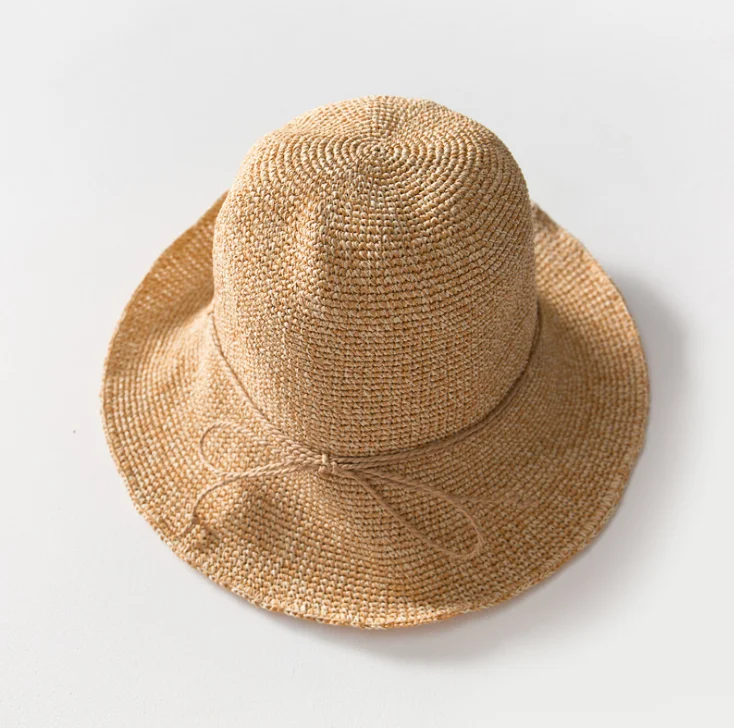 Hot Sale Custom raffia Straw Summer Hats for Men