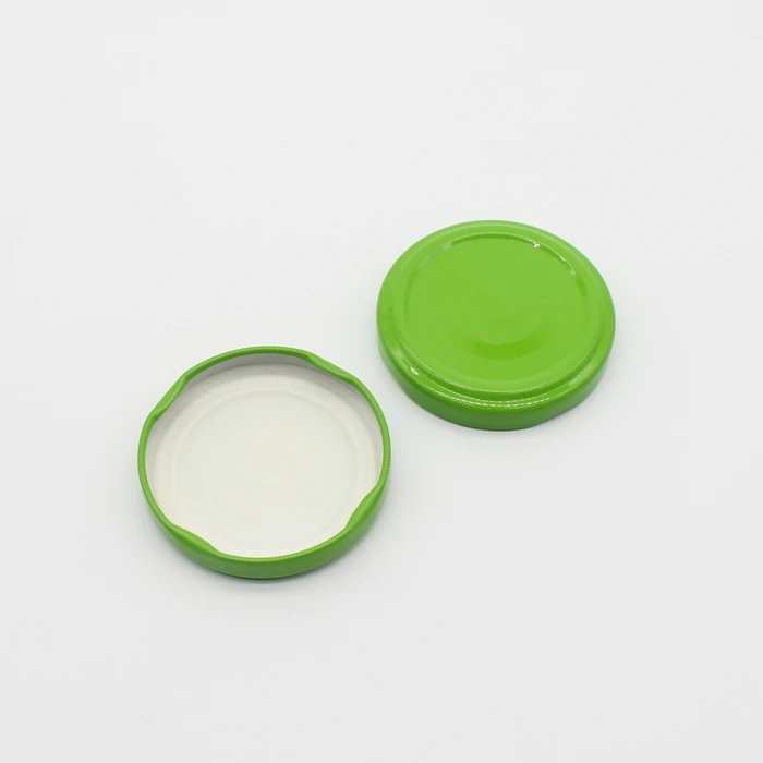 Metal Tinplate Lid Used For Food Screw Glass Jar Bottle