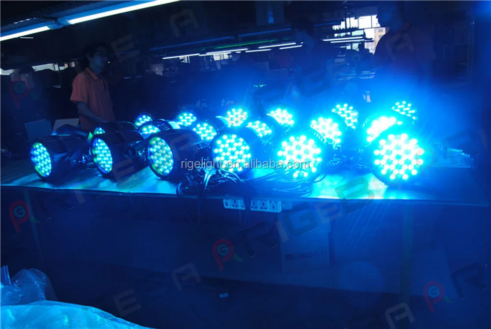 stage light RGBW  54 led  3w waterproof led par can spot stage light
