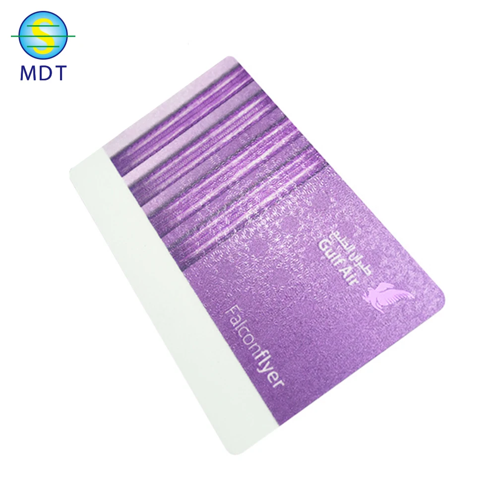 MDT Matt surface Custom  Plastic PVC loyalty Card
