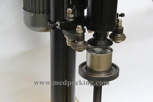 TDFJ-160 small food cans seamer/seaming machine easy open/ring pull crown cap sealing machine