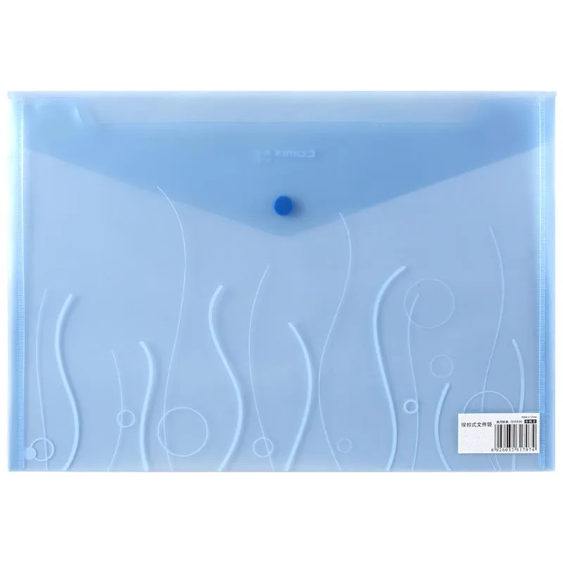 Expanding file folder a4 PVC plastic file folder a4 document bag wholesale factory transparent clear cheap