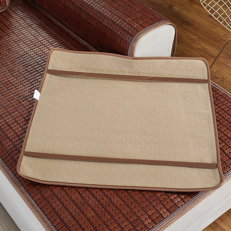 
Summer Cushion mat Non-Slip Cloth Sofa Cushion Summer Cool pad for Living Room Sofa Bamboo Mahjong slipcover Sofa 