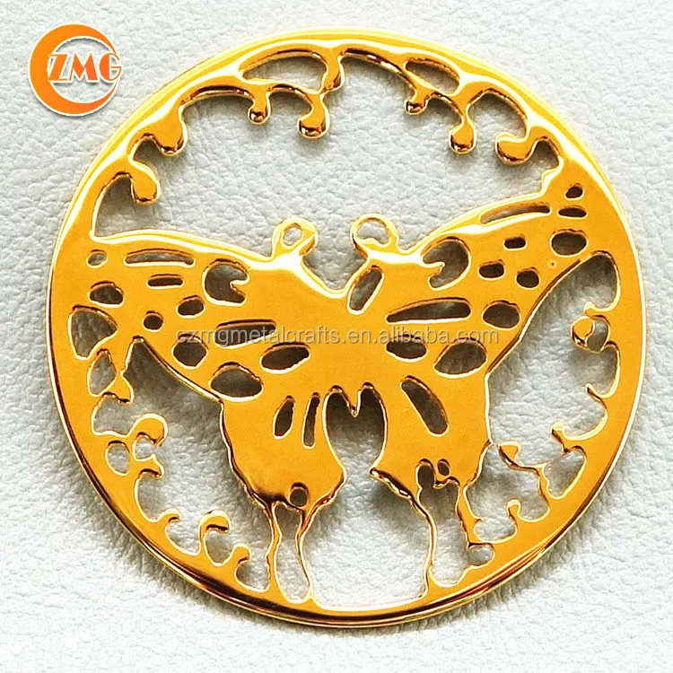 wholesale high quality custom metal labels and tags for handbags