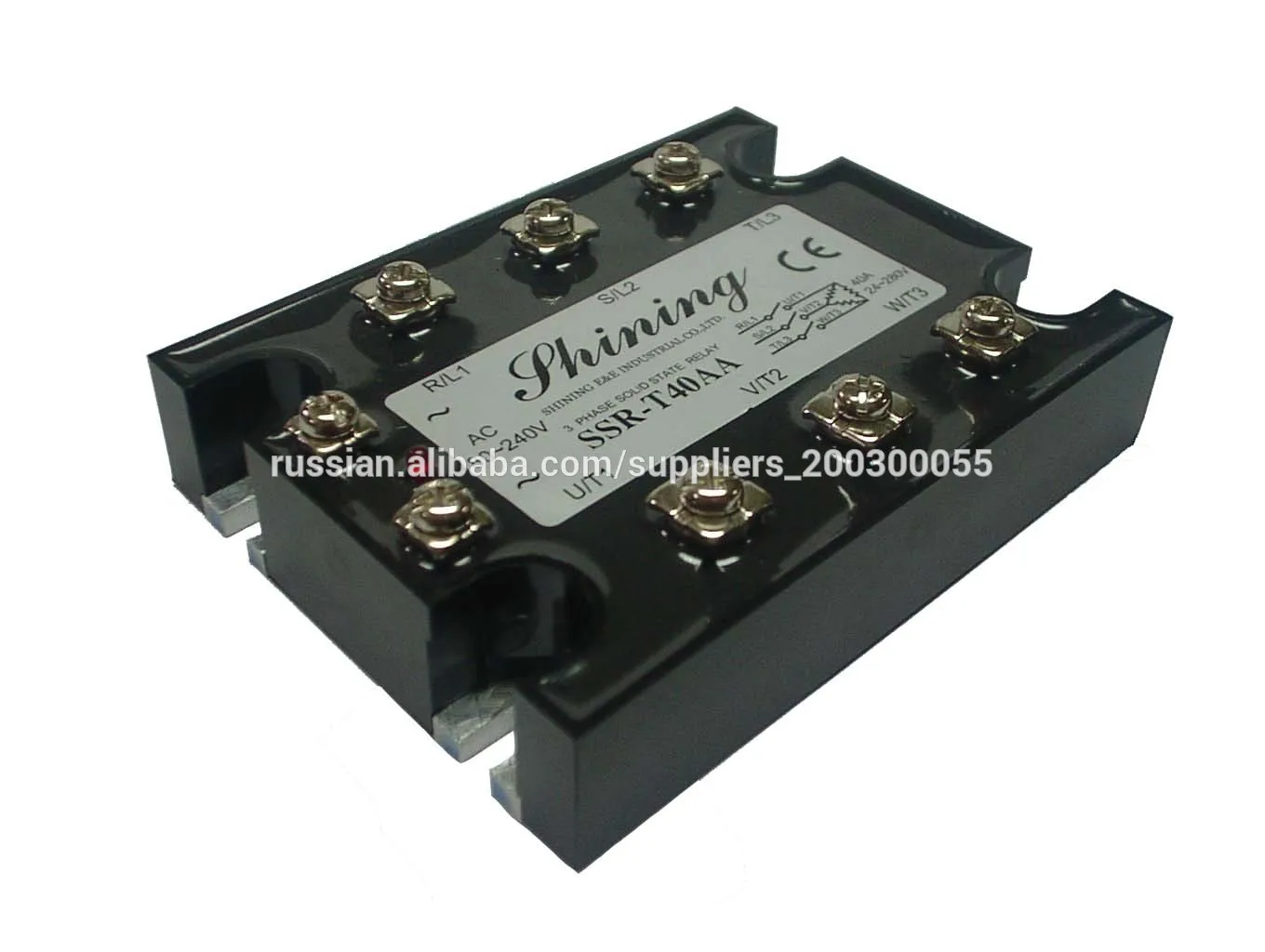 SSR-T40AA Трехфазный переменного тока в переменный ССР