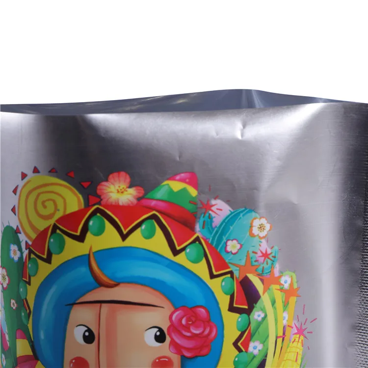 
China Supplier Customized Logo Food Grade Zip Lock Plastic Bag For Snack Food 