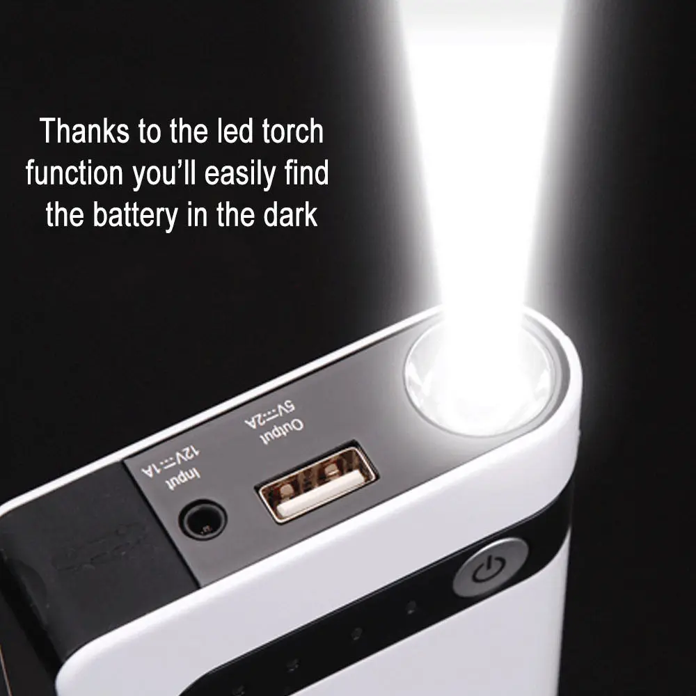 Car Battery Jumper Jump Starter 20000mAH Auto Batteries 400A  Emergency Car Jump Starter 12v battery charger